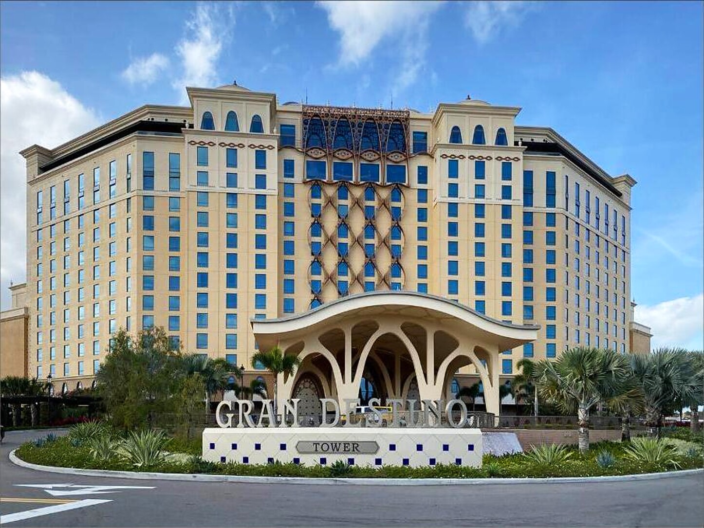 Gran Destino Tower at Walt Disney World — painted by The Plummer Painting Company